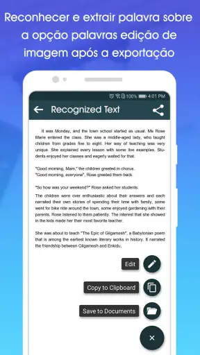 Scanner PDF: scanner documento screenshot