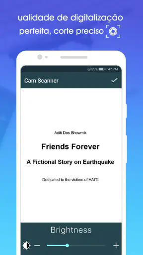 Scanner PDF: scanner documento screenshot