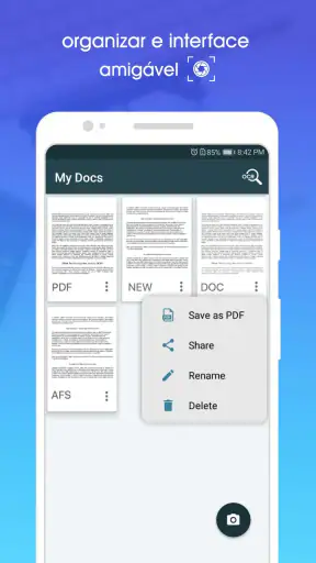 Scanner PDF: scanner documento screenshot