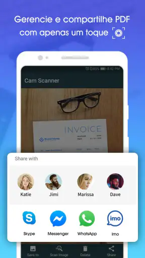 Scanner PDF: scanner documento screenshot
