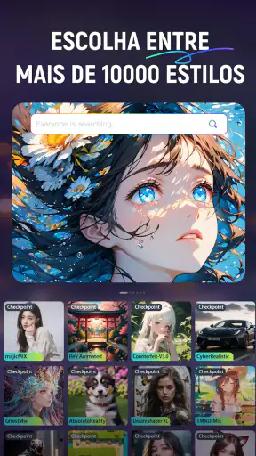 SeaArt: Gerador de Arte com IA screenshot