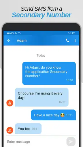 Secondary Number screenshot