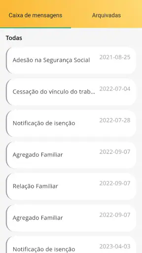 Segurança Social screenshot