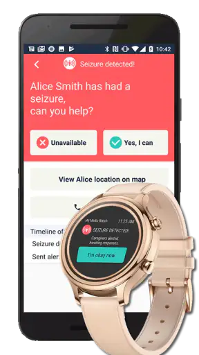 Seizure Alert – My Medic Watch screenshot