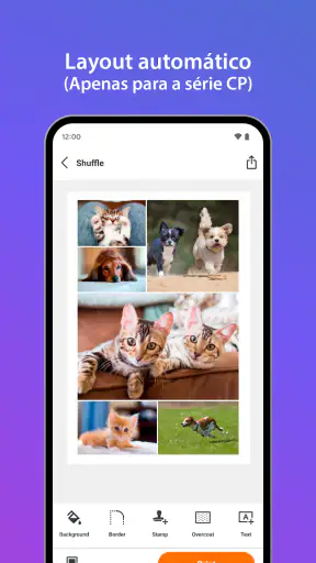 SELPHY Photo Layout screenshot