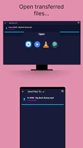 Send files to TV screenshot