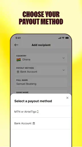 Sendwave—Send Money screenshot
