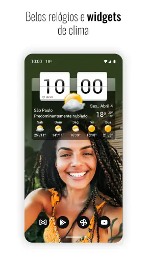 Sense Flip Clock & Weather screenshot