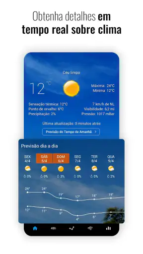Sense Flip Clock & Weather screenshot
