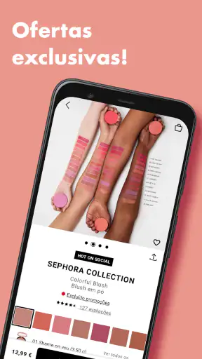 Sephora: Maquilhagem e beleza screenshot
