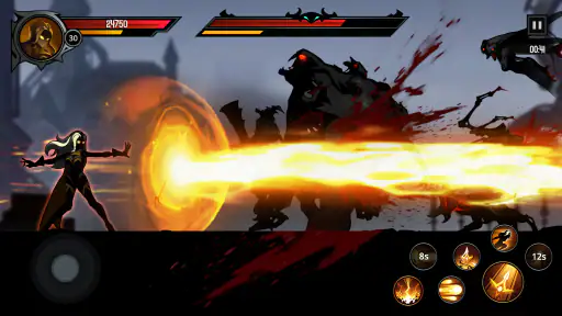 Shadow Knight Ninja Jogo Fight screenshot
