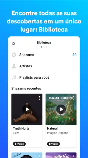 Shazam: músicas e shows screenshot