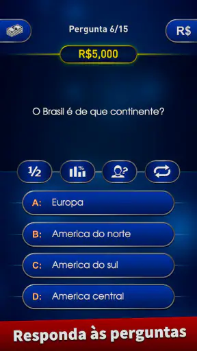Show do Milionário Brasil 2025 screenshot