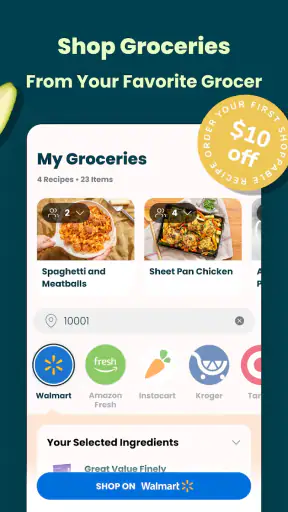 SideChef: Recipes & Meal Plans screenshot