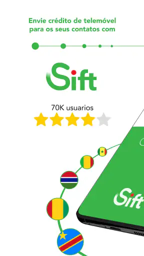 Sift - Carregamento telemóvel screenshot