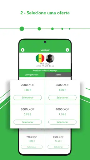 Sift - Carregamento telemóvel screenshot