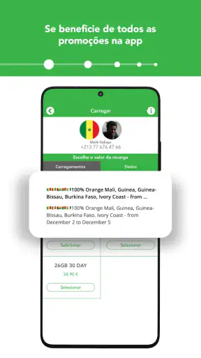 Sift - Carregamento telemóvel screenshot