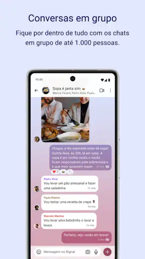 Signal - Messenger privado screenshot