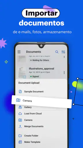 signNow Assinar documentos PDF screenshot