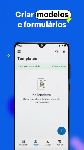 signNow Assinar documentos PDF screenshot