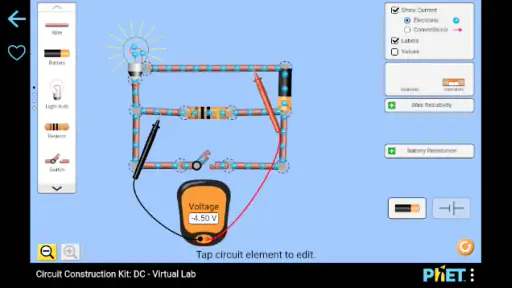 Simulações PhET screenshot