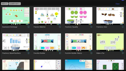 Simulações PhET screenshot