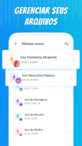 Simulador de Voz - Muda Voz screenshot