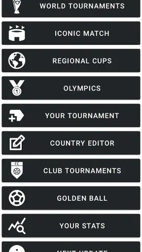 Simulador Mundial de Futebol screenshot