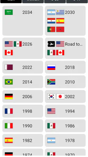 Simulador Mundial de Futebol screenshot