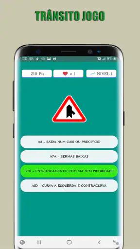 Sinais de Trânsito Jogo screenshot