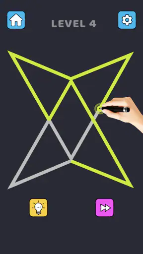 Single Line Puzzle - Desenho screenshot