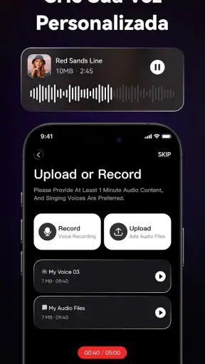 SingUp: Gerador de Música IA screenshot