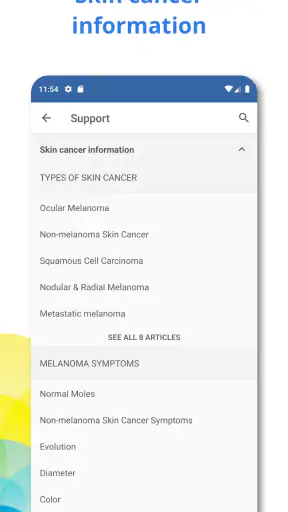 SkinVision screenshot