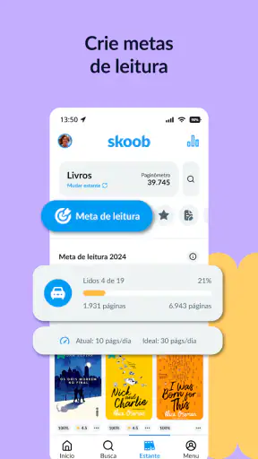 Skoob - Para quem ama livros! screenshot