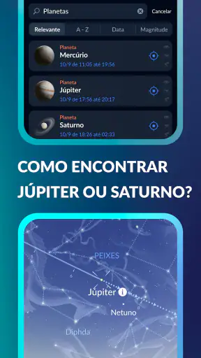 Sky Tonight - Mapa do Estrelas screenshot