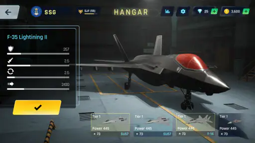 Sky Warriors: Combate Aéreo screenshot