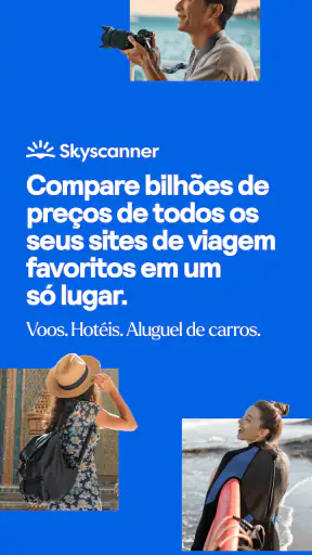 Skyscanner Voos Hotéis Carros screenshot