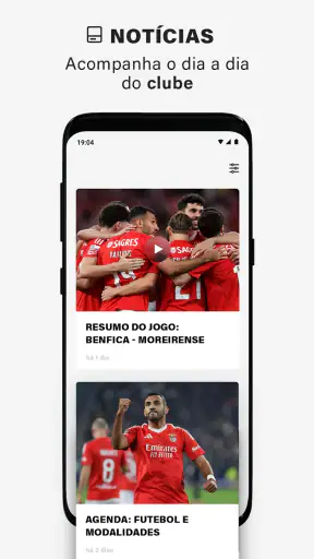 SL Benfica Official App screenshot