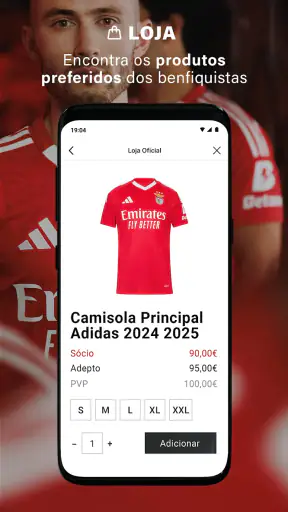 SL Benfica Official App screenshot