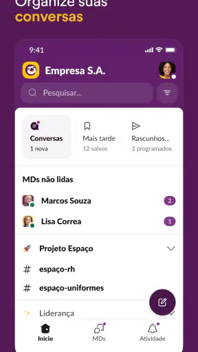 Slack screenshot