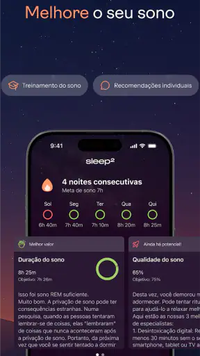 sleep²: monitor de sono screenshot