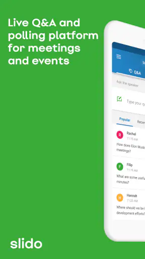 Slido screenshot