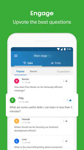 Slido screenshot