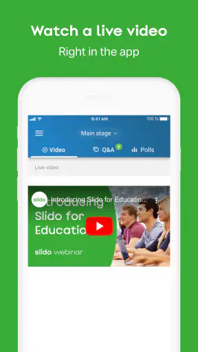 Slido screenshot