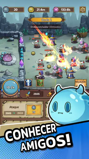 Slime Castle — Defesa de torre screenshot