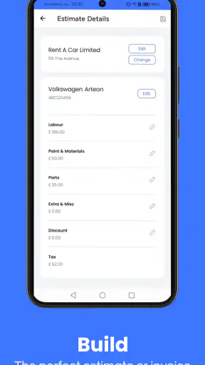 SMART Estimator App screenshot