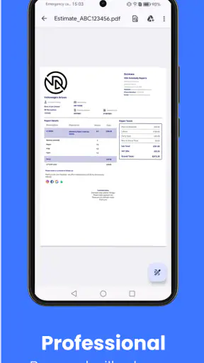 SMART Estimator App screenshot
