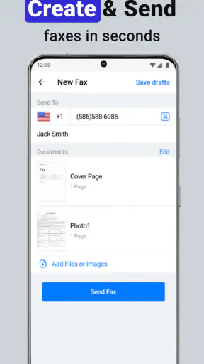 Smart Fax: Send Fax from Phone screenshot
