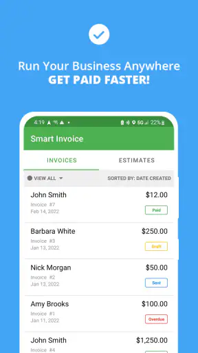 Smart Invoice: Crie Faturas screenshot