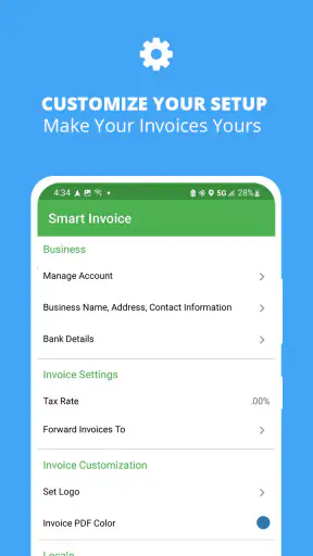 Smart Invoice: Crie Faturas screenshot